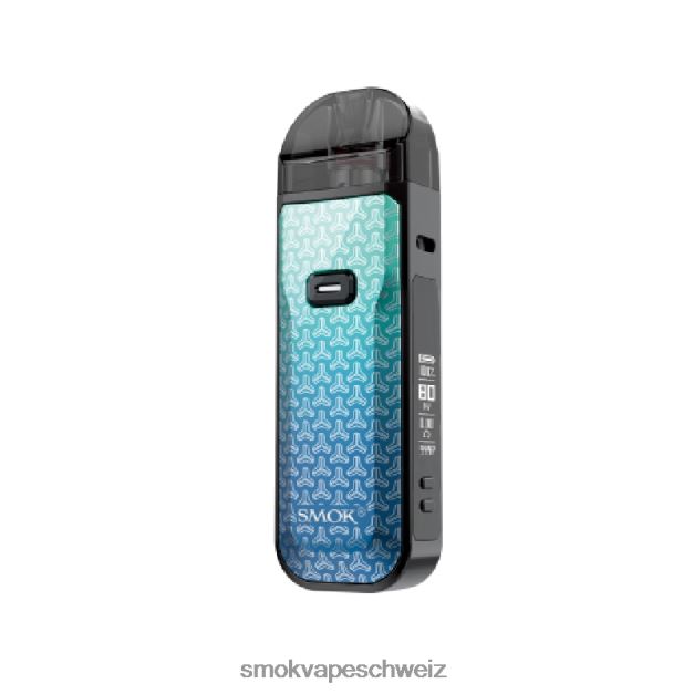 0482JT317 - SMOK pods kaufen - SMOK Nord 5er-Set grün-blauer Pfeil
