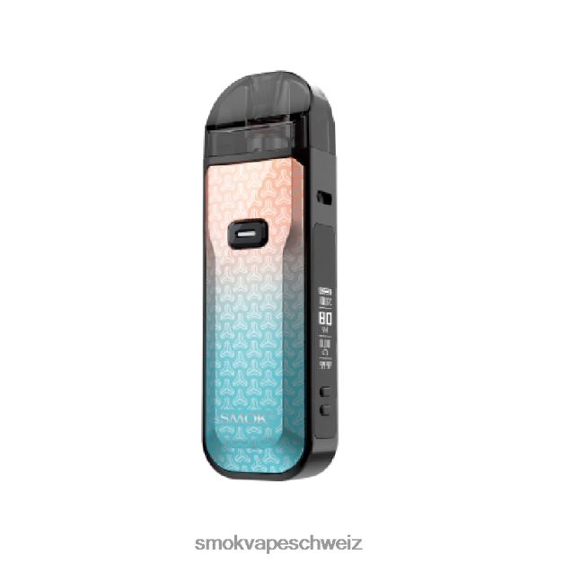 0482JT321 - SMOK vape Schweiz - SMOK Nord 5er-Set blau-rosa Pfeil
