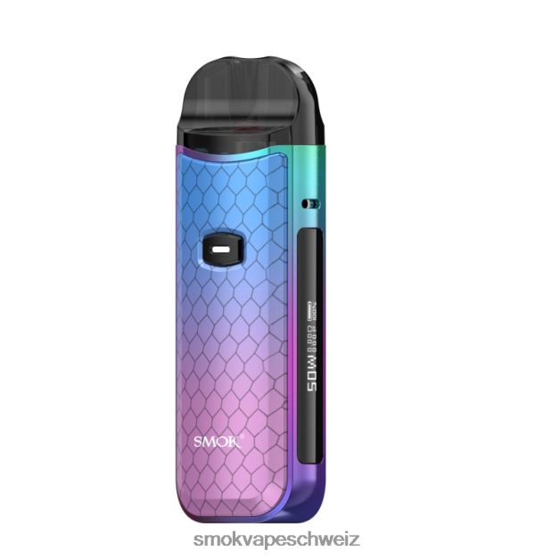 0482JT161 - SMOK vape Schweiz - SMOK Nord 50-W-Kit Cyan-rosa Kobra