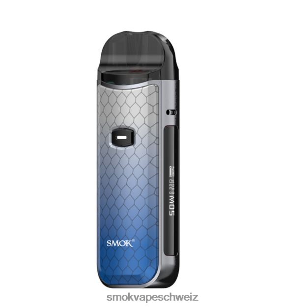 0482JT162 - SMOK vape Geneva - SMOK Nord 50-W-Kit blaugraue Kobra