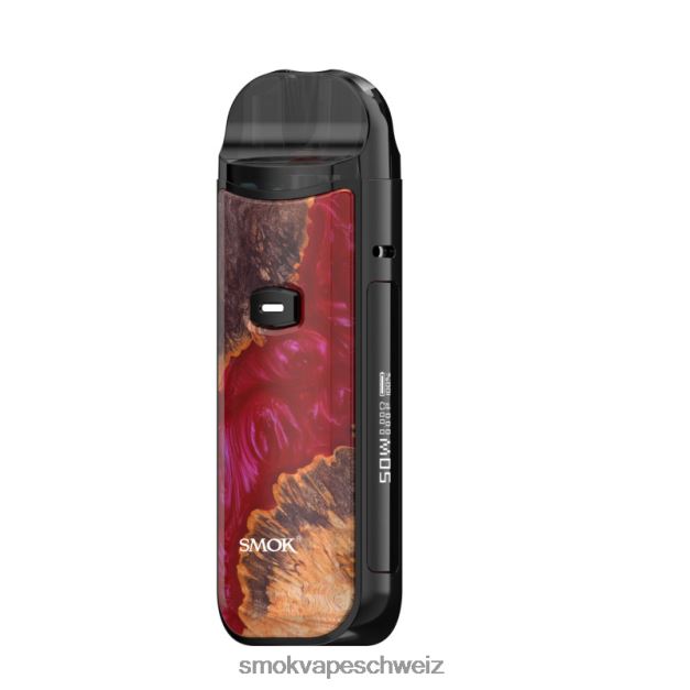 0482JT163 - SMOK kaufen Schweiz - SMOK Nord 50-W-Kit rotes stabilisierendes Holz