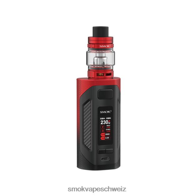 0482JT307 - SMOK pods kaufen - SMOK Rigel Bausatz Schwarz Rot
