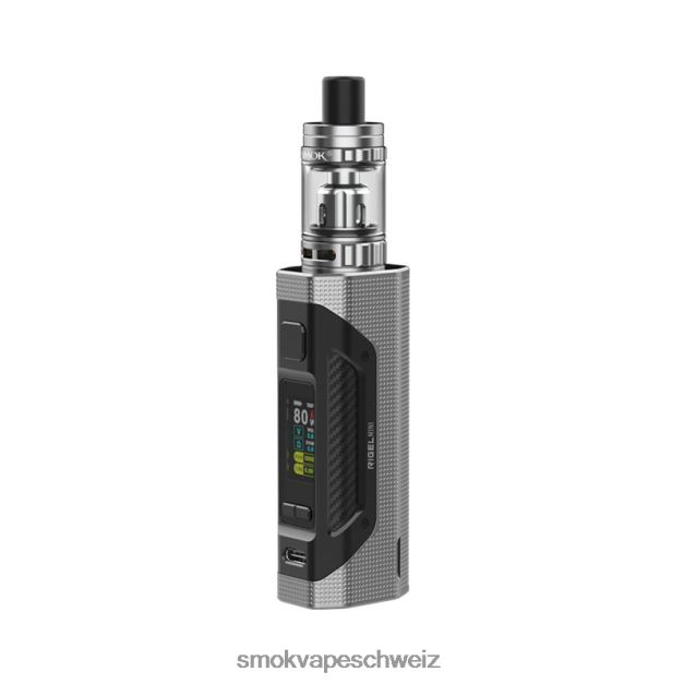 0482JT252 - SMOK vape Geneva - SMOK Rigel Mini-Kit Silber