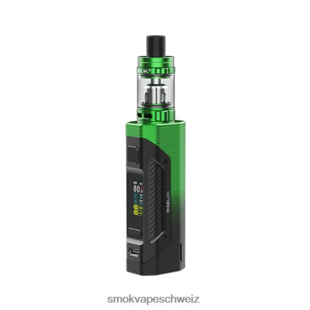 0482JT253 - SMOK kaufen Schweiz - SMOK Rigel Mini-Kit Schwarz Grün