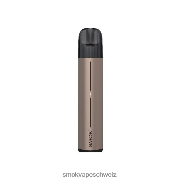 0482JT69 - SMOK vape kit Schweiz - SMOK Solus 2 Bausatz Mokka-Gold