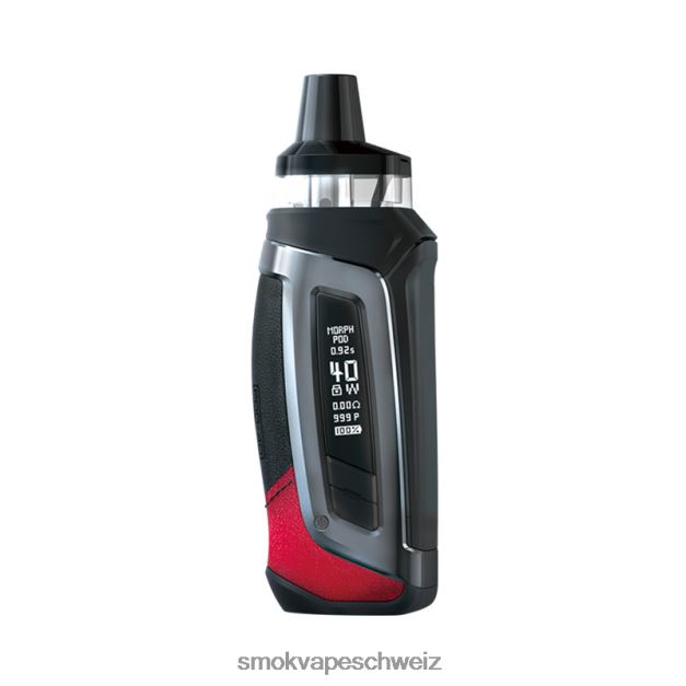 0482JT214 - SMOK alien kaufen - SMOK Morph Pod-40-Kit Schwarz Rot