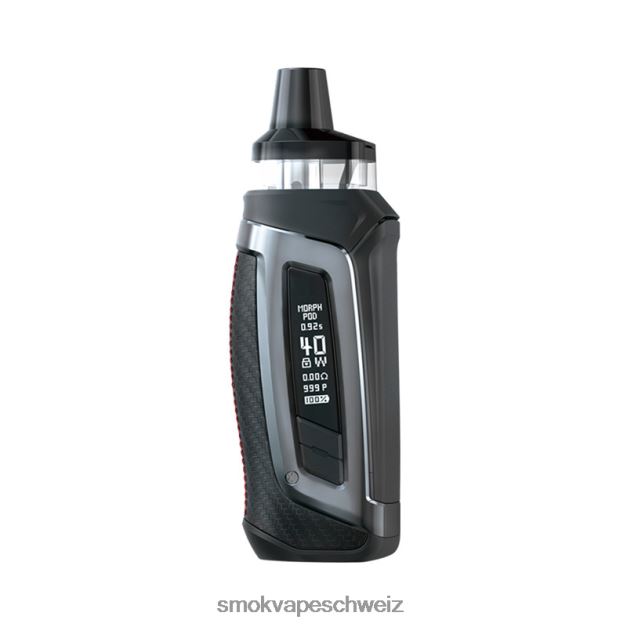 0482JT218 - SMOK atomizer kaufen - SMOK Morph Pod-40-Kit schwarze Kohlefaser