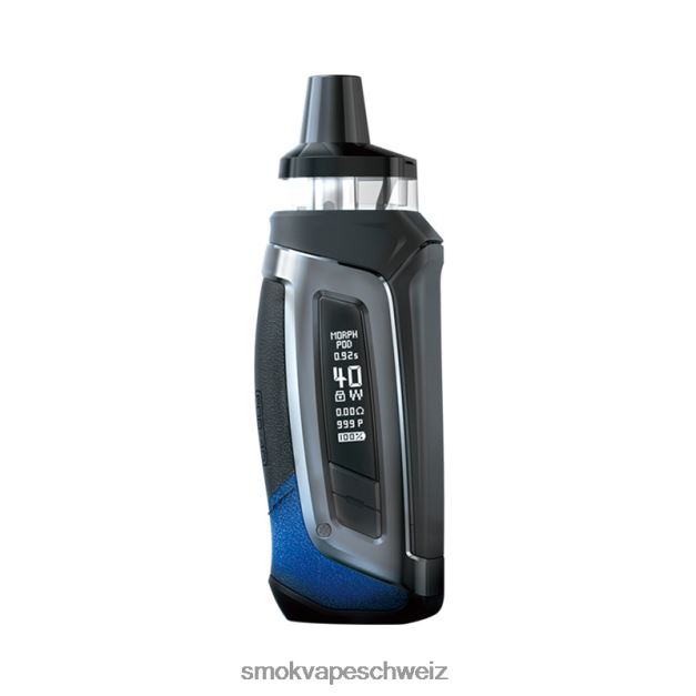 0482JT220 - SMOK vape shop Schweiz - SMOK Morph Pod-40-Kit Schwarz Blau