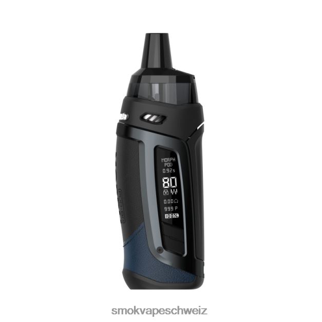 0482JT151 - SMOK vape Schweiz - SMOK Morph s Pod-80-Kit Schwarz Blau