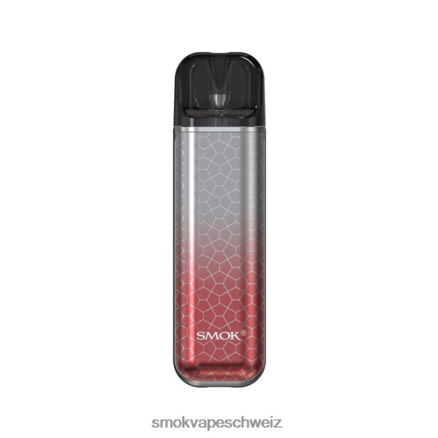 0482JT136 - smog coin kaufen - SMOK NOVO 2s-Kit rotgraue Rüstung