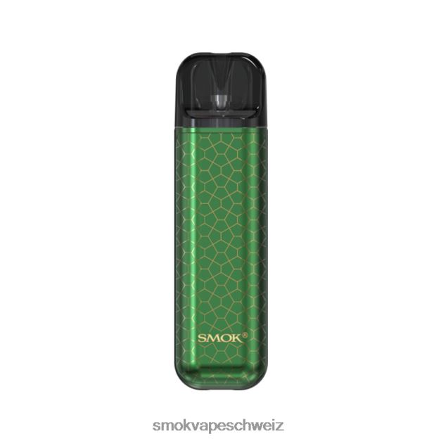 0482JT139 - SMOK vape kit Schweiz - SMOK NOVO 2s-Kit grüne Rüstung