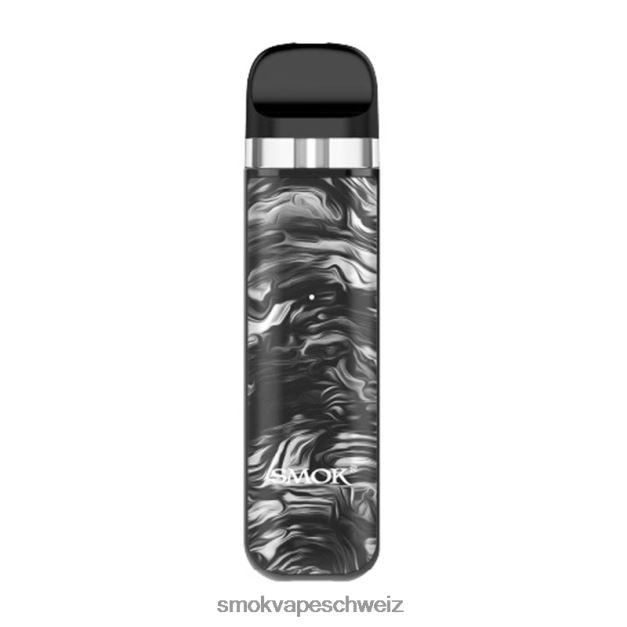 0482JT57 - SMOK pods kaufen - SMOK NOVO 2x Bausatz fließendes Schwarzgrau