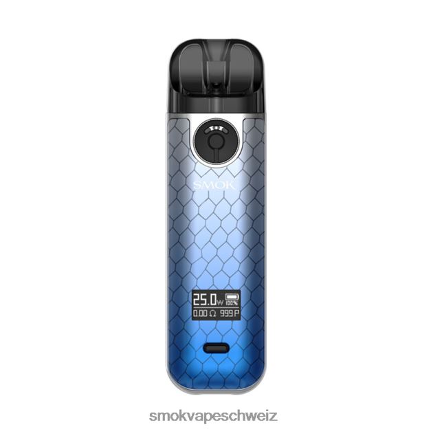 0482JT234 - SMOK alien kaufen - SMOK NOVO 4 Bausatz blaugraue Kobra