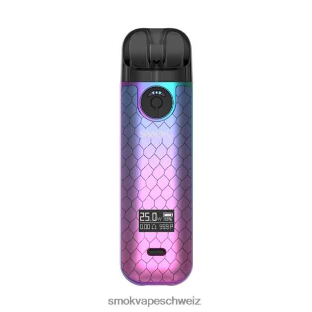 0482JT235 - SMOK vape kaufen - SMOK NOVO 4 Bausatz Cyan-rosa Kobra