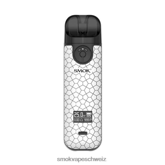 0482JT237 - SMOK pods kaufen - SMOK NOVO 4 Bausatz weiße Rüstung