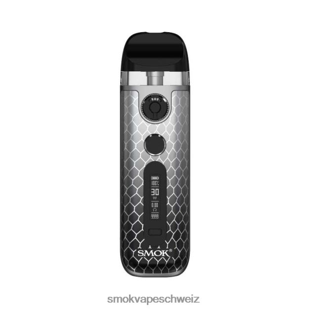 0482JT7 - SMOK pods kaufen - SMOK Novo 5er-Set Silberschwarze Kobra