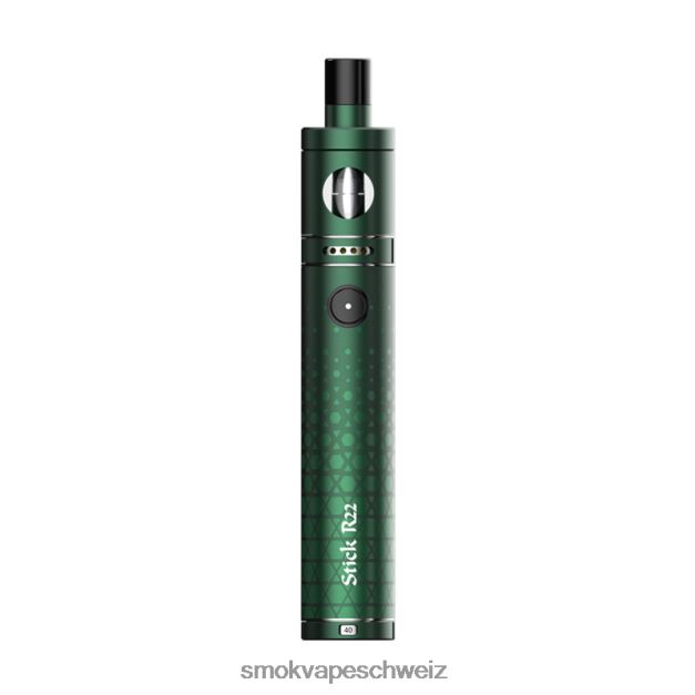 0482JT192 - SMOK vape Geneva - SMOK Stick R22-Kit mattgrün